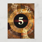 Integrity Tischnummer Postkarte (Vorderseite)