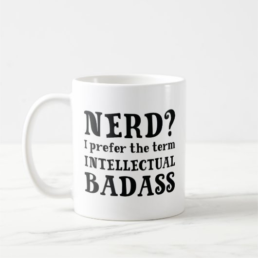 Intellectual Badass Kaffeetasse (Links)
