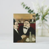 Intellektuelle im Café Rotonde, 1916 Postkarte (Stehend Vorderseite)