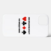 Intellektuelle Vitalität spielen Doppelbrille Case-Mate iPhone Hülle (Rückseite (Horizontal))