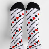 Intellektuelle Vitalität spielen Doppelbrille Socken (Oben)