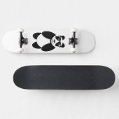 Intellektueller Panda Bear Skateboard (Horizontal)