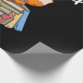 Intelligent als Fuchs Geschenkpapier (Ecke)