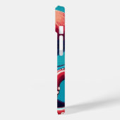 Intelligent als Oktopus Case-Mate iPhone Hülle (Rückseite / Links)