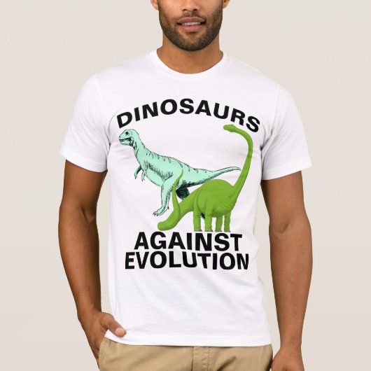 INTELLIGENT DESIGN DINOSAUR T - Shirt (Vorderseite)