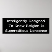 Intelligent entwickelt poster (Vorne)