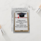 intelligent karte (Vorderseite/Rückseite Beispiel)