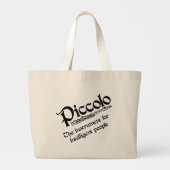 Intelligent Piccolo Jumbo Stoffbeutel (Rückseite)