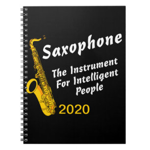 Intelligent Saxophon Notizblock