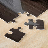 Intelligent Shar Pei Dog mit Buchdesign Puzzle (Seite)