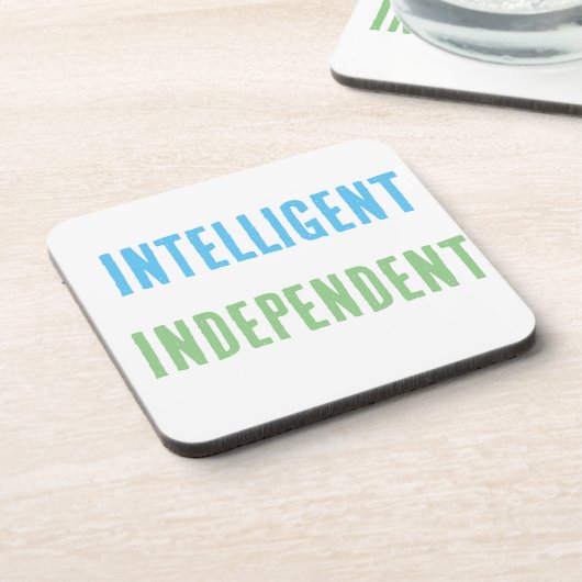 intelligent und unabhängig getränkeuntersetzer (Linke Seite)