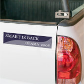 Intelligent zurück ist Autoaufkleber (Auf Lkw)