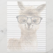 Intelligente Alpacapapapier Briefbogen (Vorderseite)