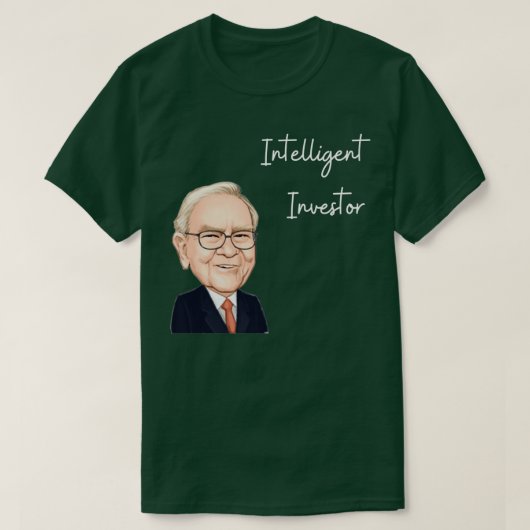 Intelligente Anleger T-Shirt (Design vorne)