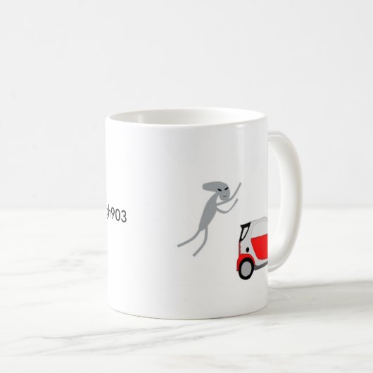 Intelligente Auto-Tasse Kaffeetasse (VorderseiteRechts)