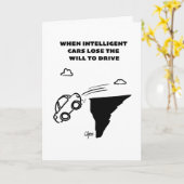 Intelligente Autogrußkarte Karte (Gelbe Blume)