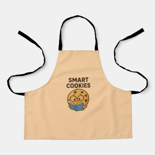 Intelligente Cookies - Lernen, wachsen, 🍪 📚 Schürze (Vorderseite)
