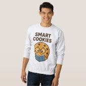 Intelligente Cookies - Lernen, wachsen, 🍪 📚 Sweatshirt (Vorne ganz)
