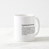 Intelligente Dirtbag-Tasse Kaffeetasse (VorderseiteRechts)