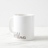 Intelligente Dirtbag-Tasse Kaffeetasse (Vorderseite Links)