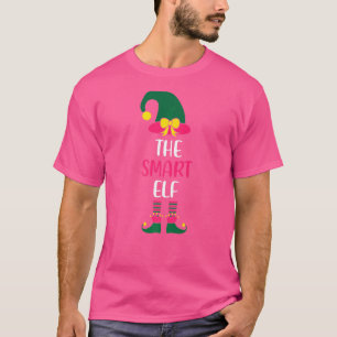 Intelligente Elf Familie Matching Group Weihnachts T-Shirt