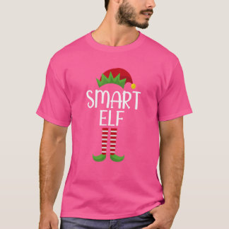 Intelligente Elf Familie Matching Group Weihnachts T-Shirt