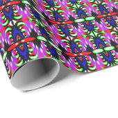 Intelligente Fantasie Geschenkpapier (Rolleneckpunkt)