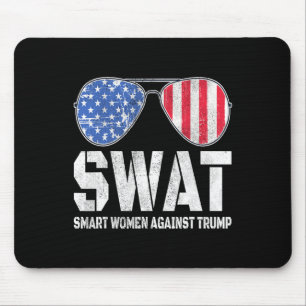 Intelligente Frauen gegen Trump Funny Anti-Trump 2 Mousepad