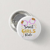 Intelligente Girls-Regel Button (Vorne & Hinten)