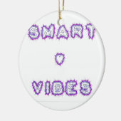 Intelligente, gute Visionen Keramikornament (Links)