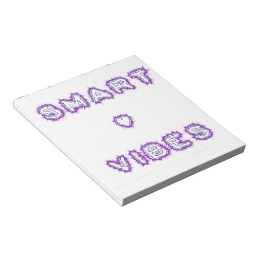 Intelligente, gute Visionen Notizblock (angewinkelt)