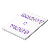 Intelligente, gute Visionen Notizblock (Rotiert)