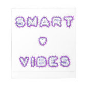 Intelligente, gute Visionen Notizblock (Vorderseite)