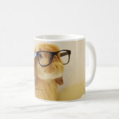 Intelligente Häschen-Tasse Kaffeetasse (VorderseiteRechts)