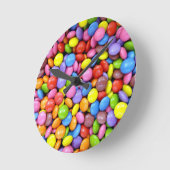 Intelligente Hintergründe Runde Wanduhr (Winkel)