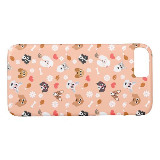 Intelligente Hunde Case-Mate iPhone Hülle (Rückseite (Horizontal))