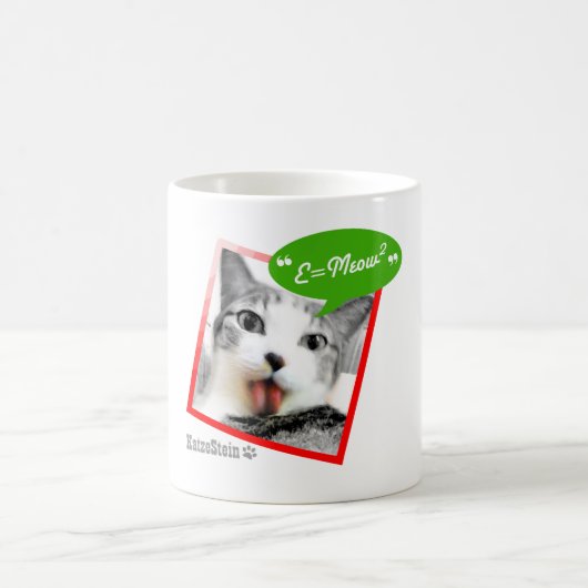 intelligente Katze Kaffeetasse (Mittel)