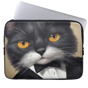 Intelligente Katze Laptopschutzhülle