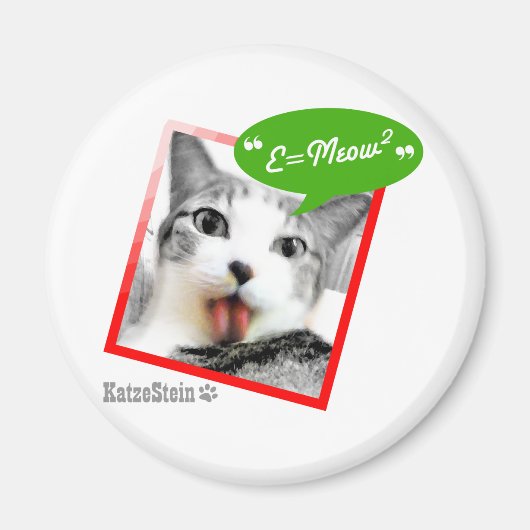 intelligente Katze Magnet (Vorne)
