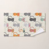 Intelligente Katzen! Badhandtuch Set (Handtuch)