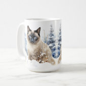 Intelligente Katzenüberwachungs-KI Kaffeetasse (Vorderseite Links)
