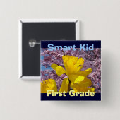 Intelligente Kinderknöpfe erster Button (Vorne & Hinten)