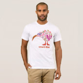 Intelligente Kiwi T-Shirt (Vorne ganz)