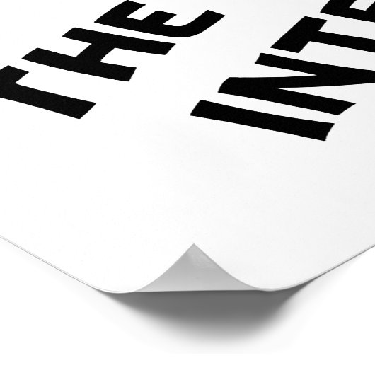 Intelligente Klarinette Poster (Ecke)