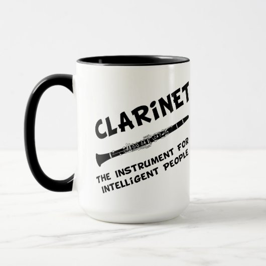 Intelligente Klarinette Tasse (Links)