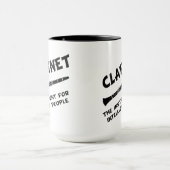 Intelligente Klarinette Tasse (Zentrum)