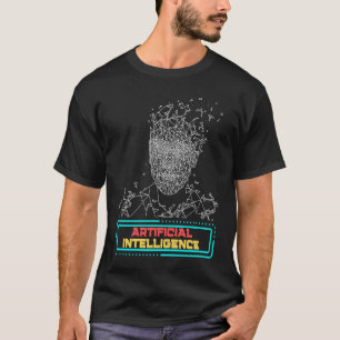 Intelligente künstliche Intelligenz des neuronalen T-Shirt