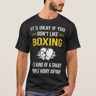 Intelligente Leute boxen T-Shirt