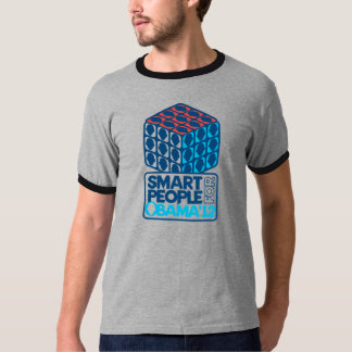 Intelligente Leute für Obama T-Shirt