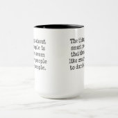Intelligente Leute Tasse (Zentrum)